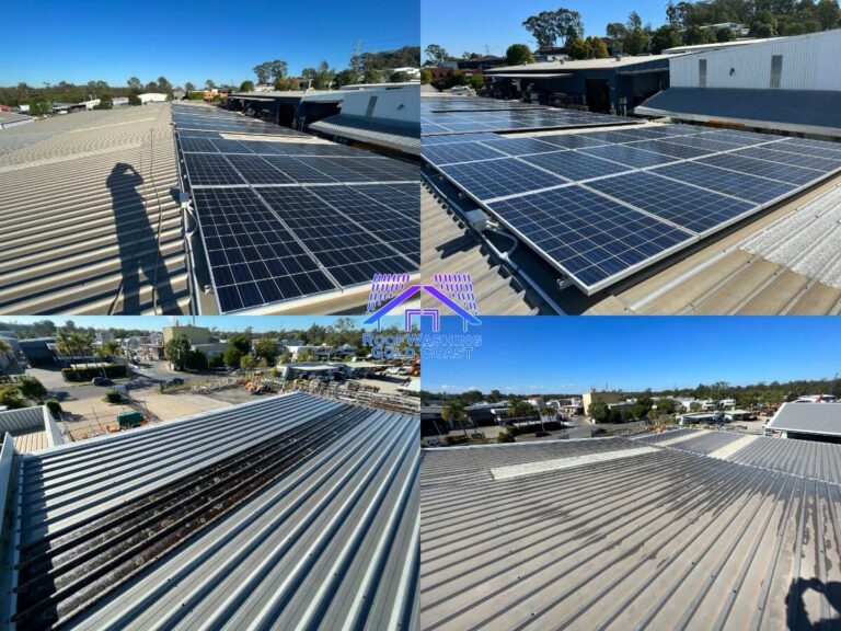 Solar Panel Cleaning | Roof Washing Gold Coast